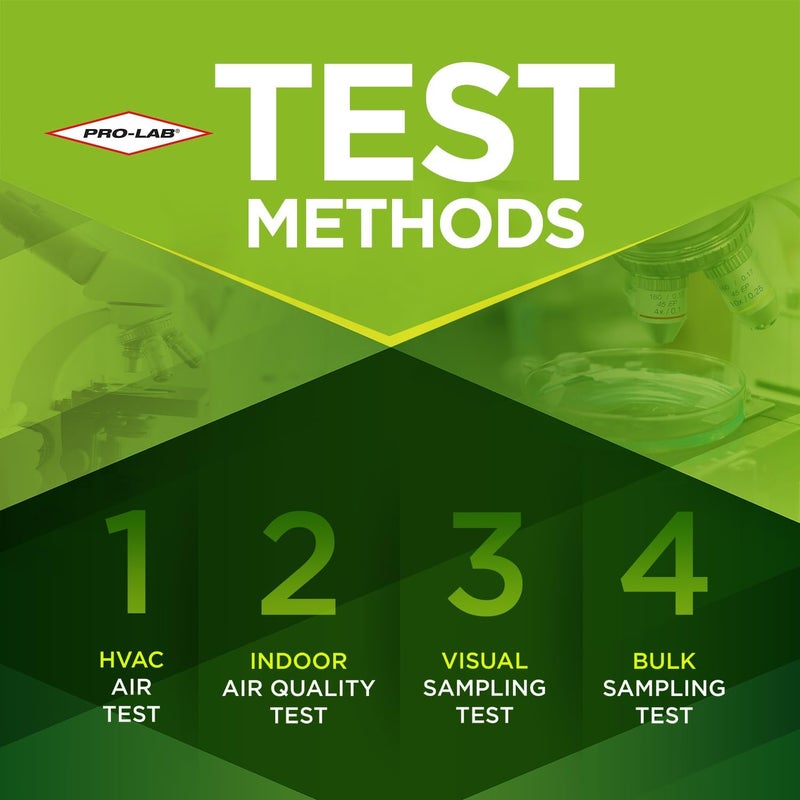 PROLAB PRO-LAB Air and Surfaces Mold Test Kit with Expert Consultation and Pre-Paid Return Mailer - Image 5